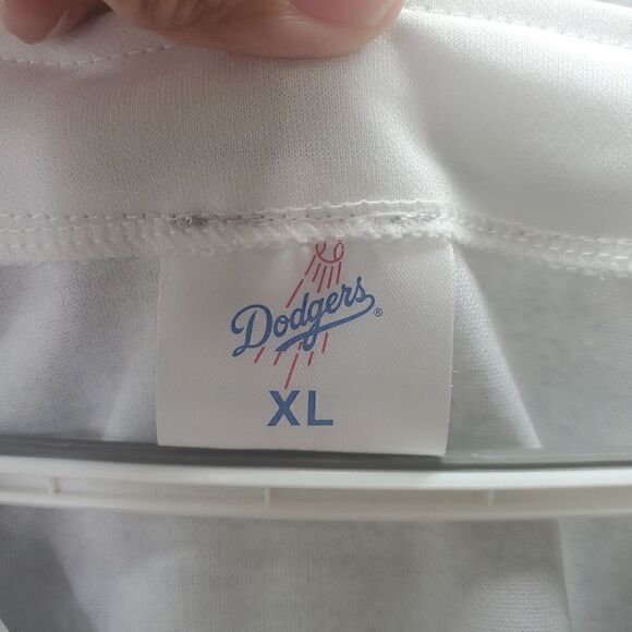 Dodgers Jackie Robinson Replica Jersey Button Up Tshirt Size XLarge - Picture 15 of 17